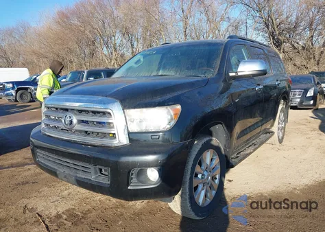 2012 Toyota Sequoia Platinum 5.7L V8 from USA, damaged, VIN 5TDDW5G19CS059013
